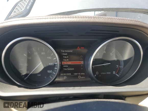 2014 Land Rover Range Rover Sport HSE with VIN SALWR2VF9EA307363, listed as a Copart auction lot 61048525 with 129,719 mi miles and Salvage title. Bid and sale history available at DreamBid. Image 9.