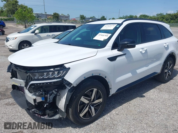 2023 Kia Sorento S with VIN 5XYRL4LC3PG167842, listed as a IAAI auction lot 42460768 with 33,359 mi miles and . Bid and sale history available at DreamBid. Image 19.