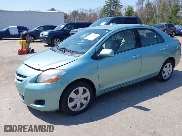 2008 Toyota Yaris with VIN JTDBT923484011003, listed as a IAAI auction lot 42107869 with 127,850 mi miles. Bid and sale history available at carsss.com. Image 2.