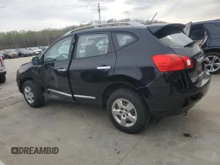 2015 Nissan Rogue S with VIN JN8AS5MV4FW751047, listed as a Copart auction lot 52324405 with 151,909 mi miles and Salvage Title. Bid and sale history available at DreamBid. Image 2.