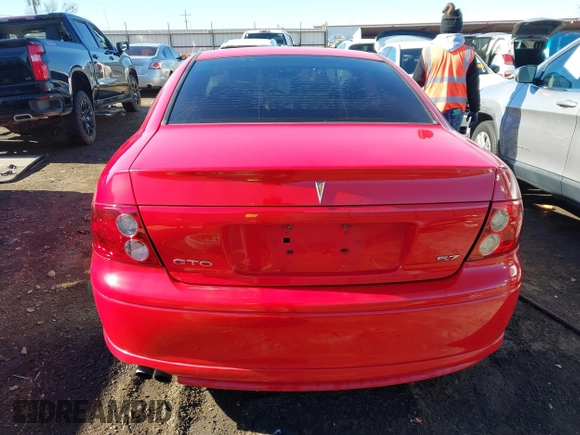 2004 Pontiac GTO with VIN 6G2VX12GX4L200140, listed as a IAAI auction lot 41337182 with 109,405 mi miles. Bid and sale history available at carsss.com. Image 16.