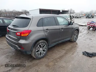 2018 Mitsubishi Outlander Sport ES 2.0 with VIN JA4AR3AU9JU017574, listed as a IAAI auction lot 41044910 with 123,386 mi miles. Bid and sale history available at carsss.com. Image 4.