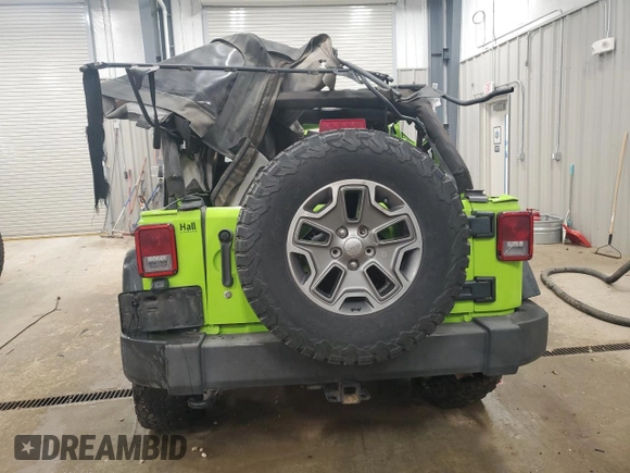 2013 Jeep Wrangler Unlimited Rubicon 10th Anniversary z VIN 1C4HJWFGXDL526535, wystawiony jako Copart lot #85209824 z przebiegiem Nie podano mil oraz Szkoda całkowita • Salvage title. Historia ofert i sprzedaży dostępna na DreamBid. Obrazek 6.