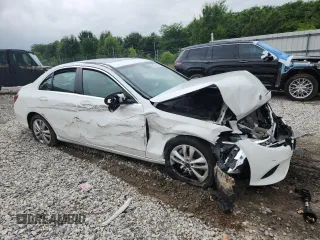 2019 Mercedes-Benz C 300 with VIN 55SWF8EB7KU309453, listed as a Copart auction lot 60750895 with Not provided miles and Salvage title. Bid and sale history available at DreamBid. Image 4.