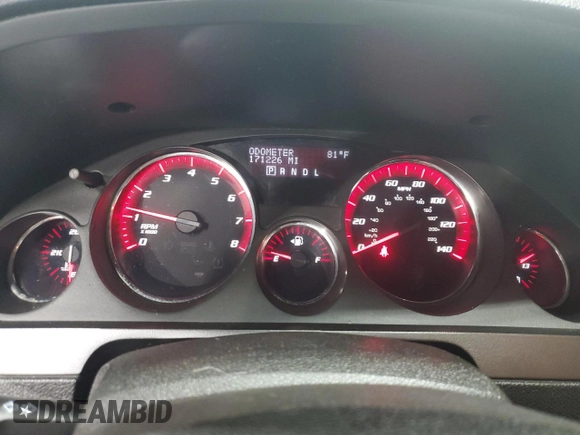 2010 GMC Acadia SL with VIN 1GKLRKED7AJ103863, listed as a Copart auction lot 58837045 with 171,226 mi miles and Clean title. Bid and sale history available at DreamBid. Image 9.