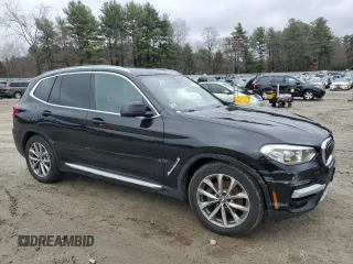 2018 BMW X3 xDrive30i with VIN 5UXTR9C50JLD72700, listed as a Copart auction lot 51927025 with 100,638 mi miles and Salvage Title. Bid and sale history available at DreamBid. Image 4.