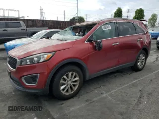 2017 Kia Sorento LX with VIN 5XYPG4A33HG294350, listed as a Copart auction lot 53995425 with 191,082 mi miles and Salvage Title. Bid and sale history available at carsss.com. Image 1.