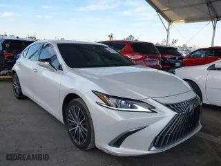 2023 Lexus ES with VIN 58ADZ1B10PU142827, listed as a IAAI auction lot 41841888 with 34,297 mi miles. Bid and sale history available at carsss.com. Image 1.