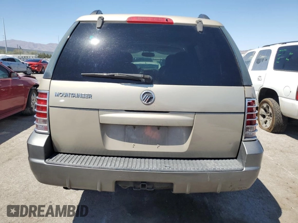 2005 Mercury Mountaineer Convenience with VIN 4M2ZU66E75ZJ02281, listed as a Copart auction lot 56098994 with 209,654 mi miles and Salvage title. Bid and sale history available at DreamBid. Image 6.