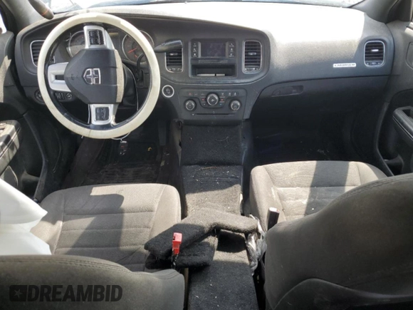 2013 Dodge Charger Police with VIN 2C3CDXAG1DH546897, listed as a Copart auction lot 54168825 with 158,551 mi miles and Salvage Title. Bid and sale history available at DreamBid. Image 8.