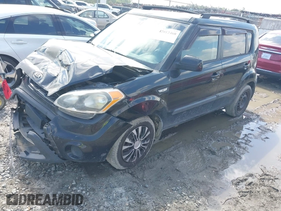 2013 Kia Soul with VIN KNDJT2A5XD7770253, listed as a IAAI auction lot 42012460 with 254,506 mi miles. Bid and sale history available at carsss.com. Image 2.