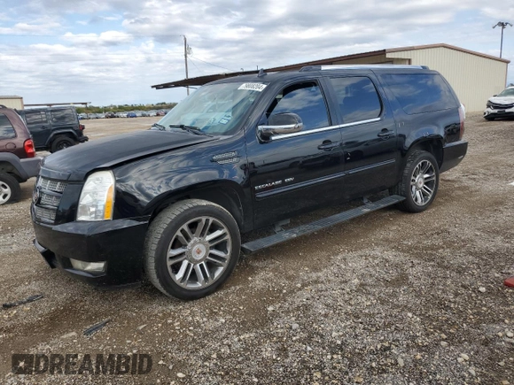 2014 Cadillac Escalade ESV Premium z VIN 1GYS3JEFXER156322, wystawiony jako Copart lot #79808204 z przebiegiem 209 892 mil mil oraz Szkoda całkowita • Salvage title. Historia ofert i sprzedaży dostępna na DreamBid. Obrazek 1.