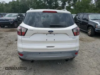 2017 Ford Escape Titanium with VIN 1FMCU0J93HUE01850, listed as a Copart auction lot 56075855 with 116,280 mi miles and Clean Title. Bid and sale history available at DreamBid. Image 6.