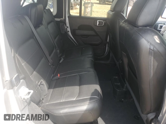 2020 Jeep Wrangler Unlimited Sahara Altitude with VIN 1C4HJXEN7LW134325, listed as a Copart auction lot 53860745 with 64,556 mi miles and Salvage title. Bid and sale history available at DreamBid. Image 10.