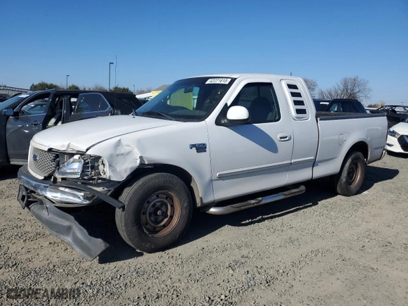 1999 Ford F-150 Work Series with VIN 1FTRX17WXXKB56340, listed as a Copart auction lot 42221615 with 0 mi miles and Salvage Title. Bid and sale history available at carsss.com. Image 1.