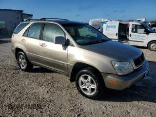 2001 Lexus RX 300 with VIN JTJGF10U410103362, listed as a Copart auction lot 85323674 with 117,263 mi miles and Salvage Title. Bid and sale history available at carsss.com. Image 4.