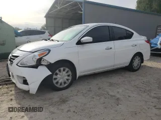2017 Nissan Versa SV with VIN 3N1CN7AP5HK472205, listed as a Copart auction lot 55451955 with 183,494 mi miles and Salvage title. Bid and sale history available at DreamBid. Image 1.