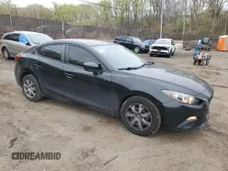 2016 Mazda 3 i Sport with VIN JM1BM1T7XG1341292, listed as a Copart auction lot 52744885 with 112,195 mi miles and Salvage Title. Bid and sale history available at DreamBid. Image 4.