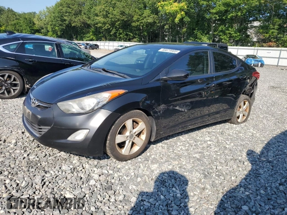 2012 Hyundai Elantra GLS with VIN 5NPDH4AE2CH074328, listed as a Copart auction lot 66679905 with 167,703 mi miles and Clean title. Bid and sale history available at DreamBid. Image 1.