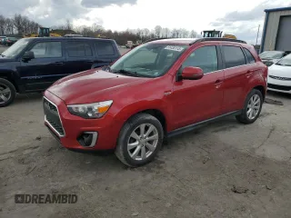 2015 Mitsubishi Outlander Sport 2.4 GT with VIN 4A4AR4AW8FE044398, listed as a Copart auction lot 51436115 with 154,126 mi miles and Clean Title. Bid and sale history available at carsss.com. Image 1.