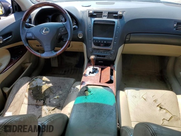 2008 Lexus GS 350 with VIN JTHBE96S780037256, listed as a Copart auction lot 74967494 with 200,681 mi miles and Clean Title. Bid and sale history available at DreamBid. Image 8.