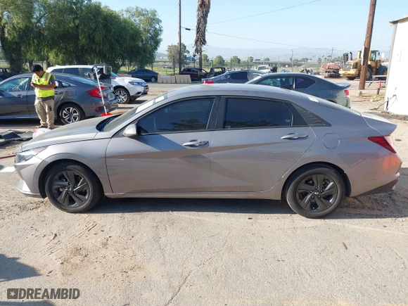 2021 Hyundai Elantra SEL with VIN KMHLS4AG9MU126944, listed as a IAAI auction lot 41976889 with 37,950 mi miles. Bid and sale history available at carsss.com. Image 14.
