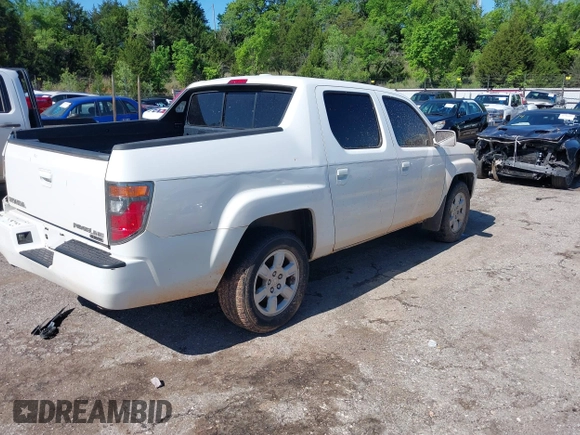 2006 Honda Ridgeline RTL with VIN 2HJYK16506H562857, listed as a IAAI auction lot 42169379 with 154,194 mi miles. Bid and sale history available at carsss.com. Image 4.