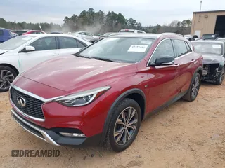 2017 Infiniti QX30 Premium with VIN SJKCH5CR7HA017457, listed as a IAAI auction lot 41510251 with 59,567 mi miles and . Bid and sale history available at DreamBid. Image 2.