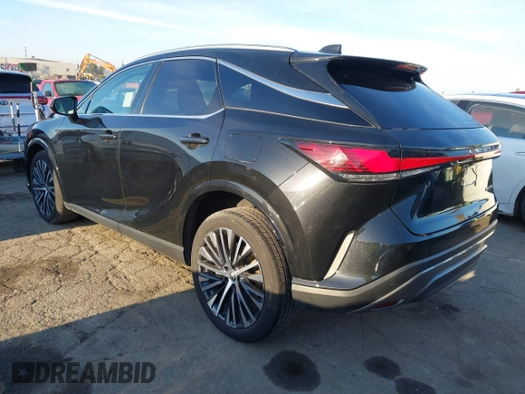 2023 Lexus RX with VIN 2T2BAMBA5PC007041, listed as a IAAI auction lot 41878284 with 25,122 mi miles. Bid and sale history available at carsss.com. Image 3.