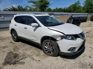 2015 Nissan Rogue SL z VIN 5N1AT2MVXFC790701, wystawiony jako Copart lot #57728525 z przebiegiem 97 522 mil mil oraz Szkoda całkowita • Salvage title. Historia ofert i sprzedaży dostępna na DreamBid. Obrazek 4.