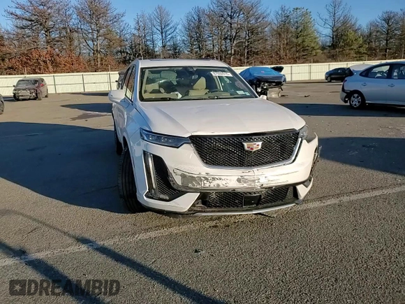 2022 Cadillac XT6 Sport with VIN 1GYKPHRS1NZ131085, listed as a Copart auction lot 87600915 with 23,251 mi miles and Salvage Title. Bid and sale history available at carsss.com. Image 12.