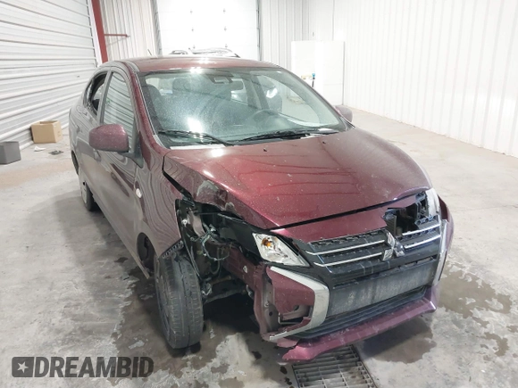 2024 Mitsubishi Mirage ES with VIN ML32FUFJ8RHF08445, listed as a IAAI auction lot 41528287 with 11,259 mi miles and . Bid and sale history available at DreamBid. Image 6.