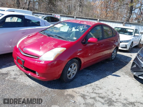 2006 Toyota Prius with VIN JTDKB20UX63186476, listed as a IAAI auction lot 41729644 with 94,092 mi miles and . Bid and sale history available at carsss.com. Image 2.