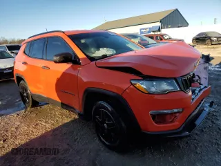 2018 Jeep Compass Sport with VIN 3C4NJCAB4JT226759, listed as a Copart auction lot 42309465 with 121,436 mi miles and Non repairable. Bid and sale history available at DreamBid. Image 4.