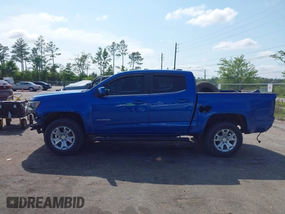2019 Chevrolet Colorado 2WD LT z VIN 1GCGSCEN3K1187147, wystawiony jako IAAI lot #42101811 z przebiegiem 38 147 mil mil oraz . Historia ofert i sprzedaży dostępna na DreamBid. Obrazek 14.