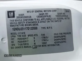 2007 Chevrolet Uplander LS with VIN 1GNDU23117D122690, listed as a IAAI auction lot 41912053 with 161,206 mi miles and . Bid and sale history available at DreamBid. Image 9.