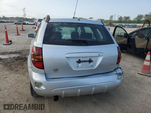 2006 Pontiac Vibe with VIN 5Y2SL65876Z417038, listed as a Copart auction lot 68263234 with 225,651 mi miles and Salvage Title. Bid and sale history available at carsss.com. Image 6.