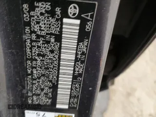 2008 Toyota Prius with VIN JTDKB20U083405982, listed as a Copart auction lot 53852895 with Not provided miles and Salvage title. Bid and sale history available at DreamBid. Image 12.