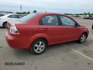 2007 Chevrolet Aveo LT z VIN KL1TG56667B171567, wystawiony jako Copart lot #58688855 z przebiegiem 82 049 mil mil oraz Tytuł czysty. Historia ofert i sprzedaży dostępna na DreamBid. Obrazek 3.