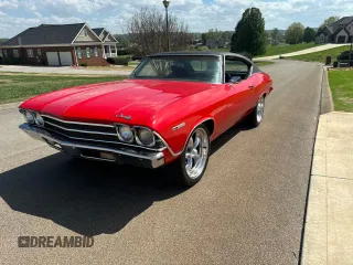 1969 Chevrolet Malibu с VIN 136379A334777, выставлен на аукционе Copart как лот 52251785 с пробегом 14 848 миль миль и Чистый • Clean title. История ставок и продаж доступна на DreamBid. Изображение 2.