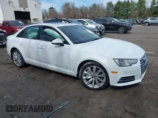 2017 Audi A4 Premium with VIN WAUANAF42HN018808, listed as a IAAI auction lot 42019325 with 90,375 mi miles. Bid and sale history available at carsss.com. Image 1.