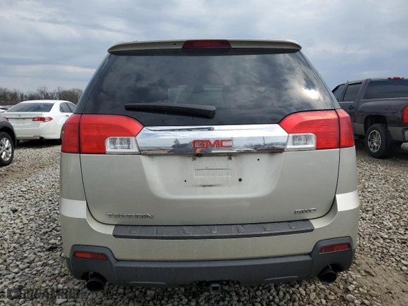 2014 GMC Terrain SLE with VIN 2GKFLWE34E6244860, listed as a Copart auction lot 50755245 with 135,227 mi miles and Salvage Title. Bid and sale history available at carsss.com. Image 6.