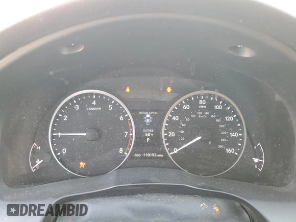 2013 Lexus ES 4dr Sdn with VIN JTHBK1GG3D2077949, listed as a Copart auction lot 53359335 with 110,193 mi miles and Salvage Title. Bid and sale history available at carsss.com. Image 9.