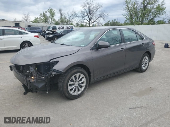 2017 Toyota Camry XLE with VIN 4T1BF1FKXHU758675, listed as a Copart auction lot 53077595 with 53,358 mi miles and Salvage Title. Bid and sale history available at carsss.com. Image 1.