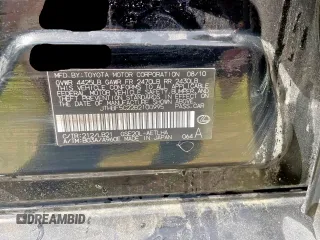 2011 Lexus IS 250 z VIN JTHBF5C22B2100995, wystawiony jako Copart lot #57727715 z przebiegiem 185 877 mil mil oraz Czysty tytuł • Clean title. Historia ofert i sprzedaży dostępna na DreamBid. Obrazek 10.