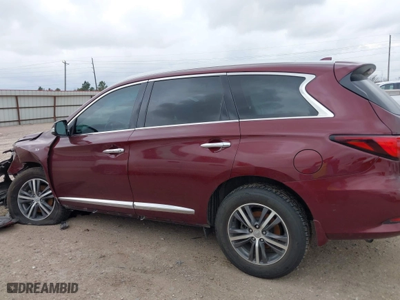 2019 Infiniti QX60 PURE with VIN 5N1DL0MM7KC558351, listed as a IAAI auction lot 41685778 with 100,949 mi miles. Bid and sale history available at carsss.com. Image 14.