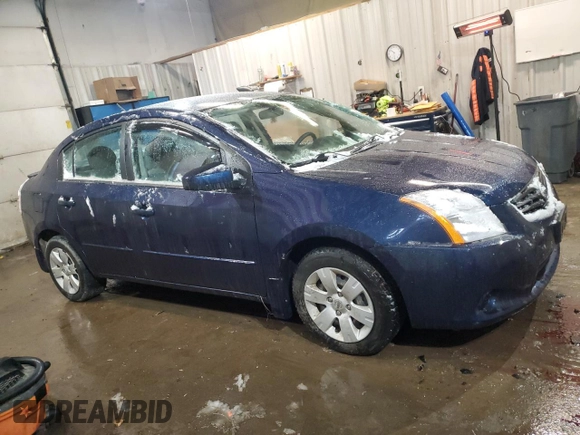 2011 Nissan Sentra SR with VIN 3N1AB6AP6BL724328, listed as a Copart auction lot 45697195 with 42,299 mi miles and Salvage Title. Bid and sale history available at DreamBid. Image 4.