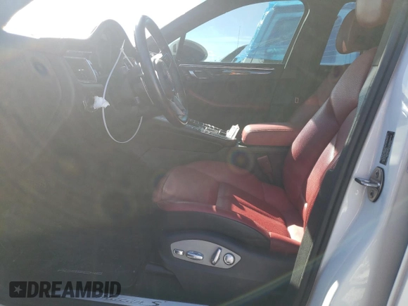 2015 Porsche Macan S with VIN WP1AB2A5XFLB66892, listed as a Copart auction lot 75057063 with Not Provided miles and Salvage Title. Bid and sale history available at carsss.com. Image 7.