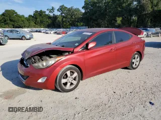 2012 Hyundai Elantra GLS z VIN KMHDH4AE6CU468500, wystawiony jako Copart lot #58522235 z przebiegiem 144 226 mil mil oraz Szkoda całkowita • Salvage title. Historia ofert i sprzedaży dostępna na DreamBid. Obrazek 1.