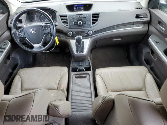 2012 Honda CR-V EX-L z VIN 5J6RM4H7XCL033265, wystawiony jako Copart lot #58824415 z przebiegiem 151 650 mil mil oraz Szkoda całkowita • Salvage title. Historia ofert i sprzedaży dostępna na DreamBid. Obrazek 8.